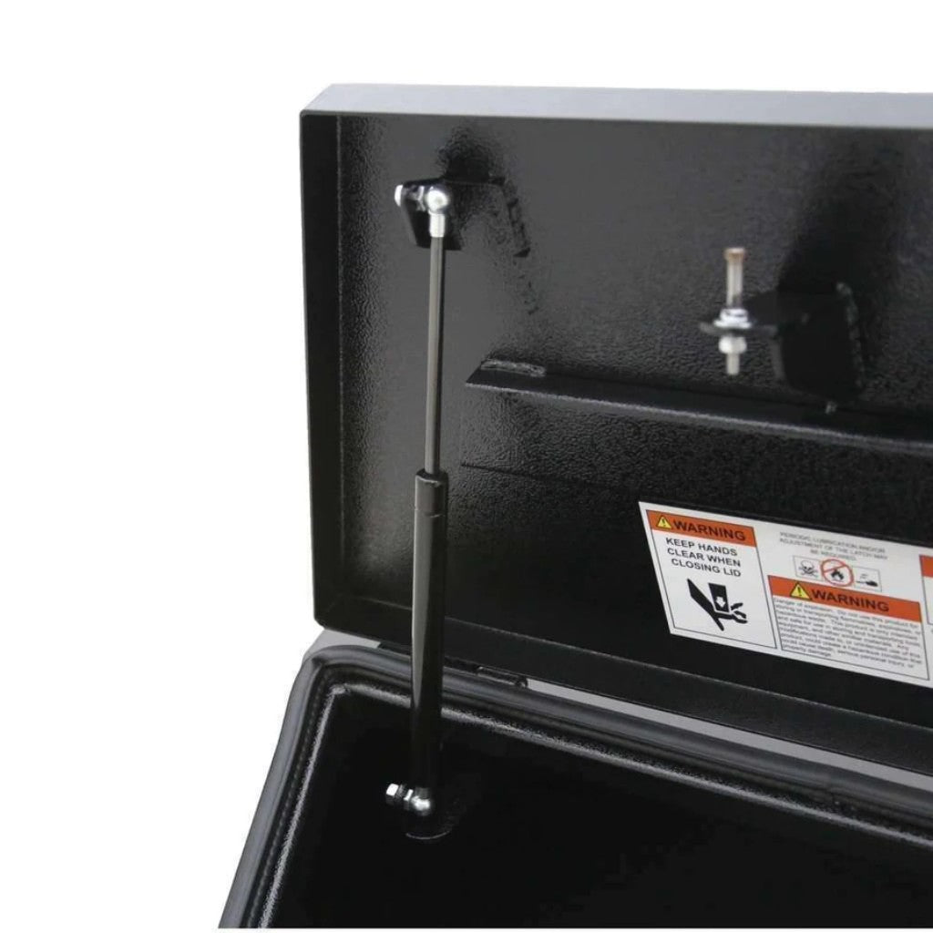 Chandler Textured Black HD Tapered Trailer Tongue Carbon Steel Toolbox Model 5150-0470