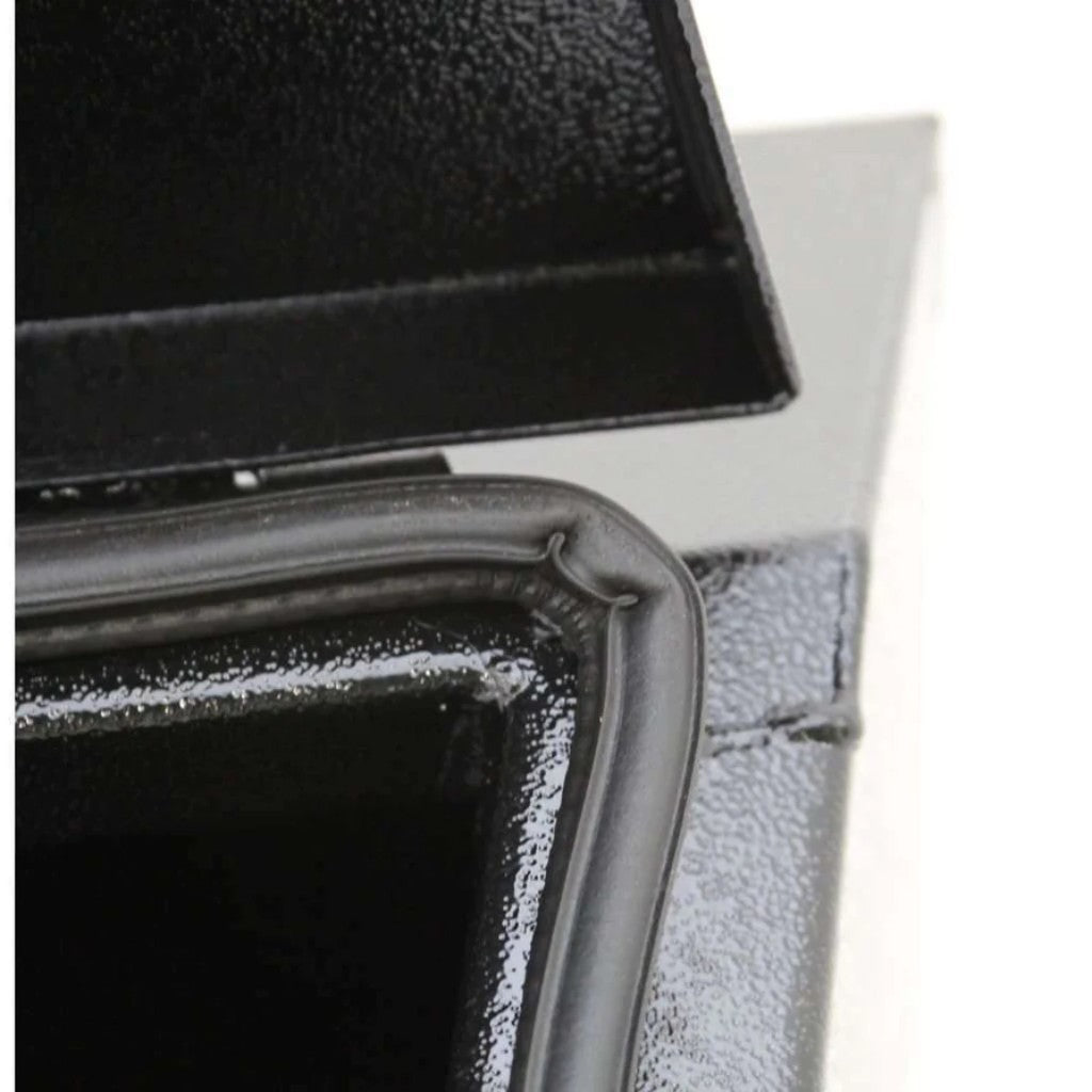 Chandler Textured Black HD Tapered Trailer Tongue Carbon Steel Toolbox Model 5150-0470