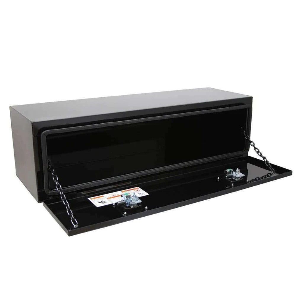 Chandler Textured Black Underbody Carbon Steel Toolbox with Drop Down Door 14x16x48 Model 5100-2600