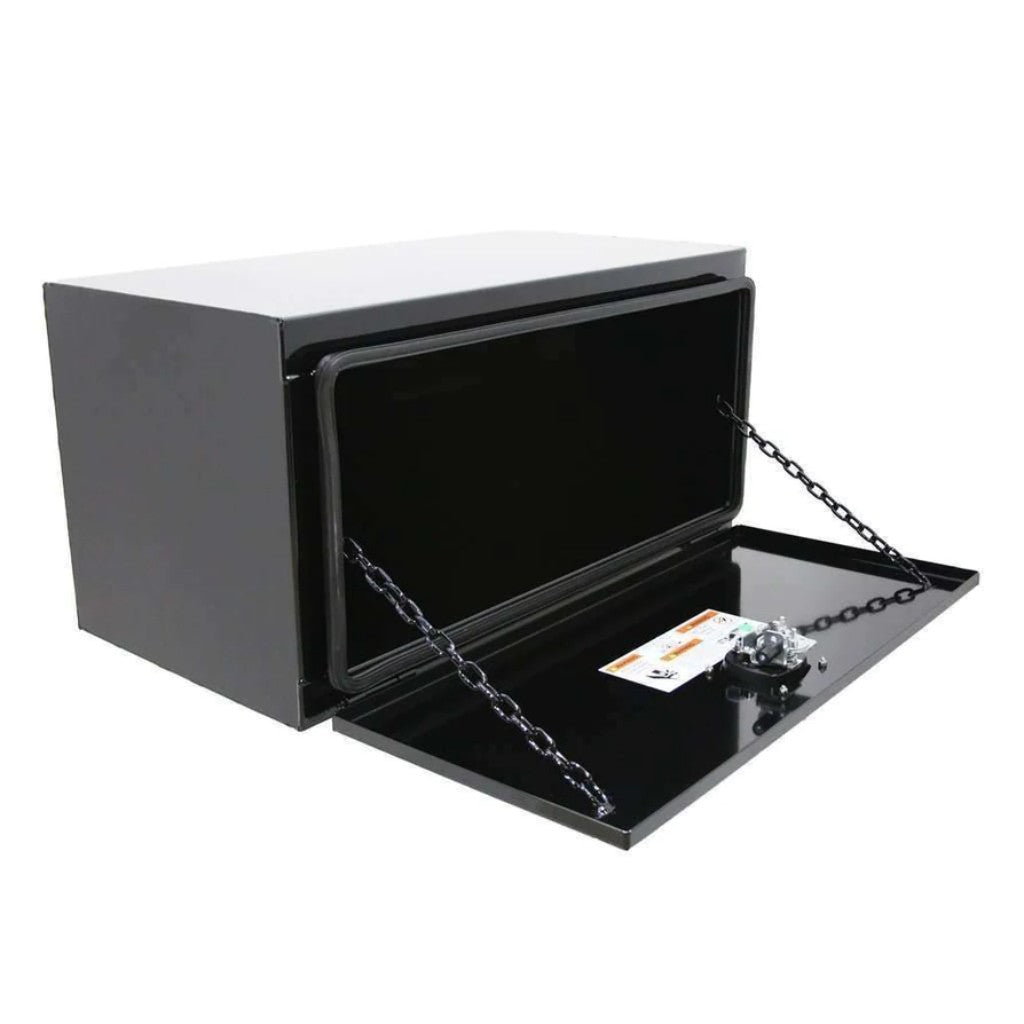Chandler Textured Black Underbody Carbon Steel Toolbox with Drop Down Door 18x18x36 Model 5100-2000