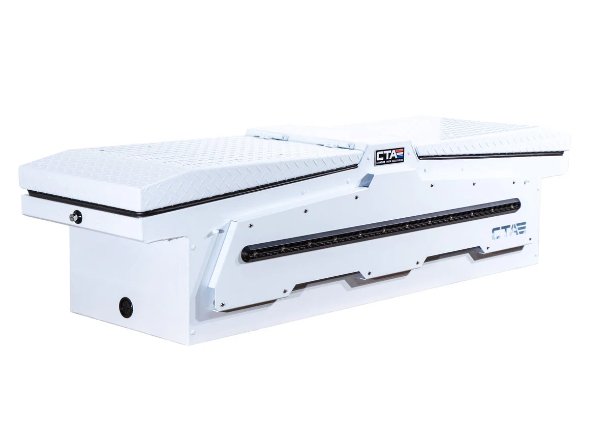 ADAPT Gullwing Truck Toolbox - White