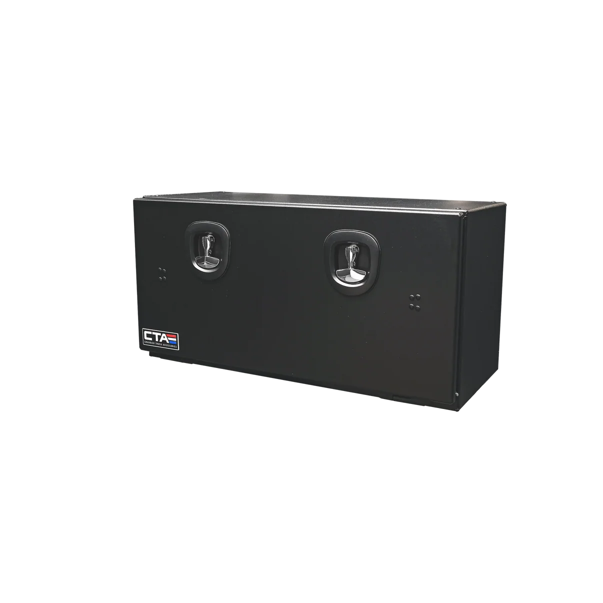 Chandler Aluminum Tread Plate Underbody Toolbox with Drop Down Door 18x18x36 Model 5000-4050