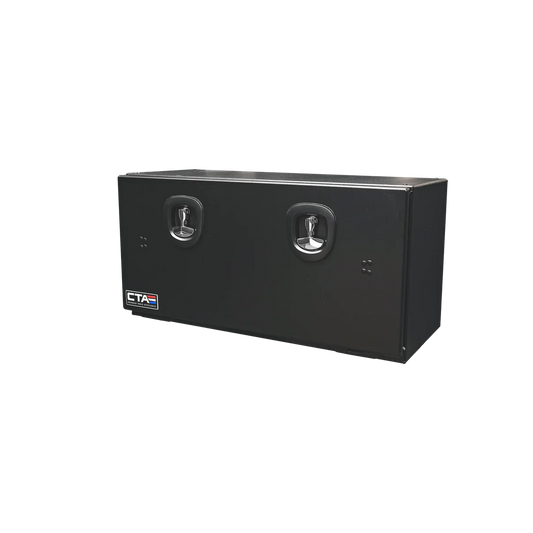 Chandler Aluminum Tread Plate Underbody Toolbox with Drop Down Door 18x18x36 Model 5000-4050