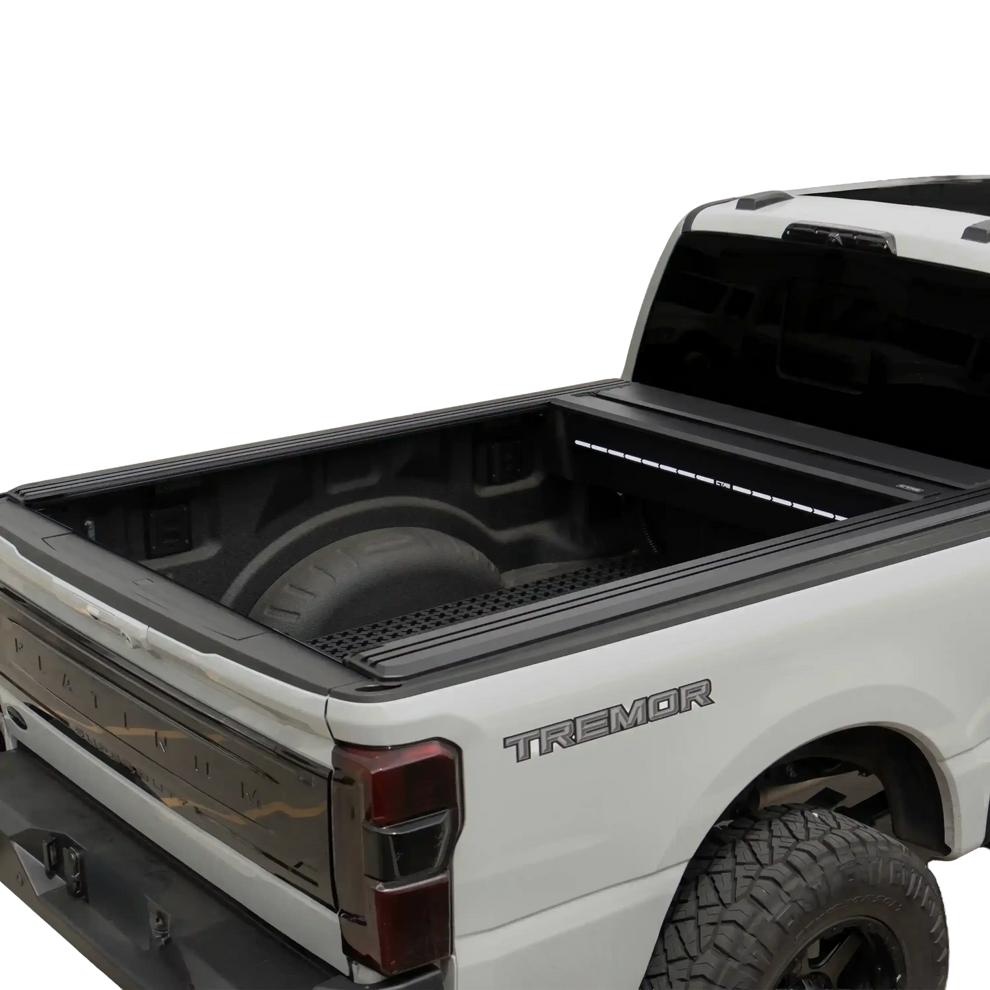 2017 - 2026 Ford F250/F350 Super Duty Retractable Tonneau Cover - 6.75' - Model 5908-0002