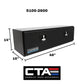 Chandler Textured Black Underbody Carbon Steel Toolbox with Drop Down Door 14x16x48 Model 5100-2600