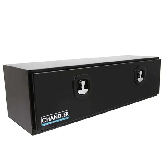 Chandler Underbody Carbon Steel Toolbox 18X18X60 Textured Black With Drop Down Door Double Latch - Model 5100-2400