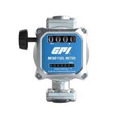 GPI-Mechanical Fuel Meter w/Strainer - 4 Digit Display (BS-M30-G8N)