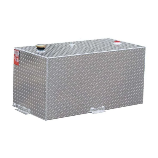 ATI Bright Aluminum Rectangle Refueling Tank - 110 Gallon Capacity (Model TTR110)