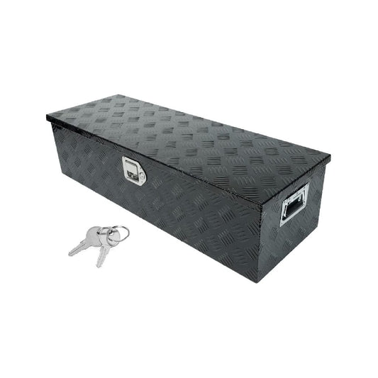 Black Aluminum truck tool box w/Lock & Keys