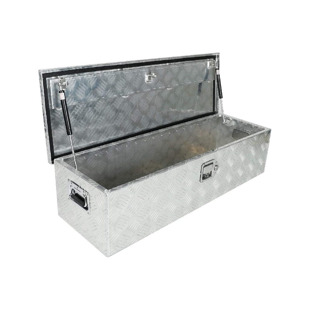 Heavy Duty Bright Aluminum Diamond Plate Chest Tool Box